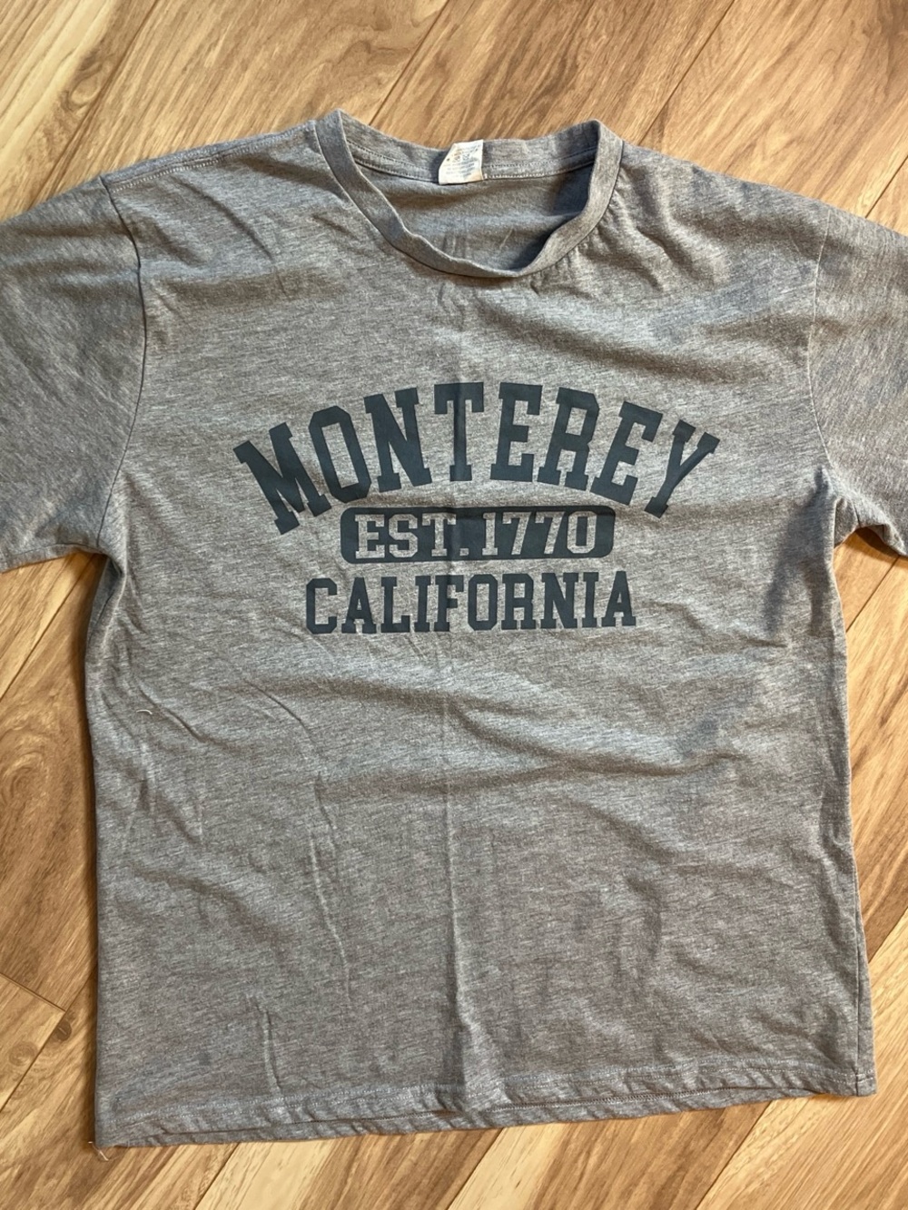 Gray Monterey California t-shirt